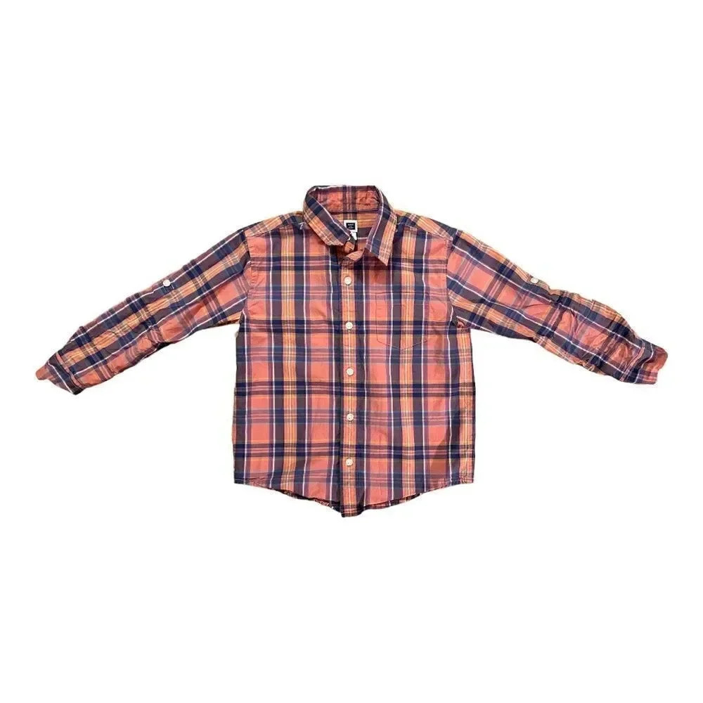Janie & Jack | Plaid Poplin Shirt (4)